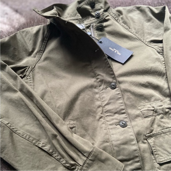 NWT Rag & Bone Mazie Military Cotton Jacket - Picture 6 of 6